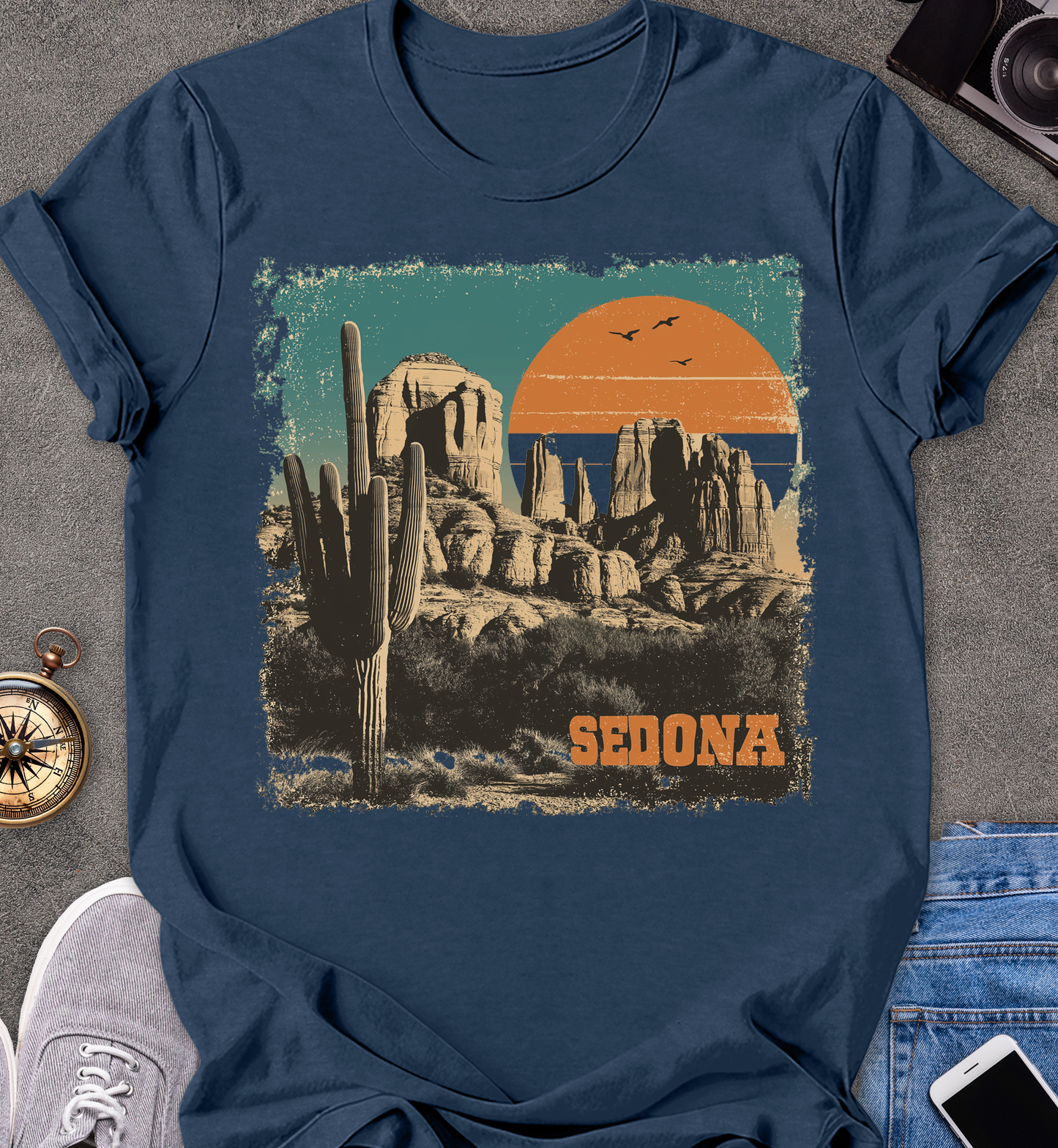 Sedona | Unisex Softstyle T-Shirt | Arizonia Travel Tee