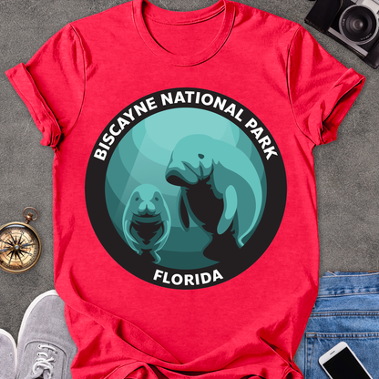 Biscayne National Park, Florida | Unisex Softstyle T-Shirt | Manatee Tee