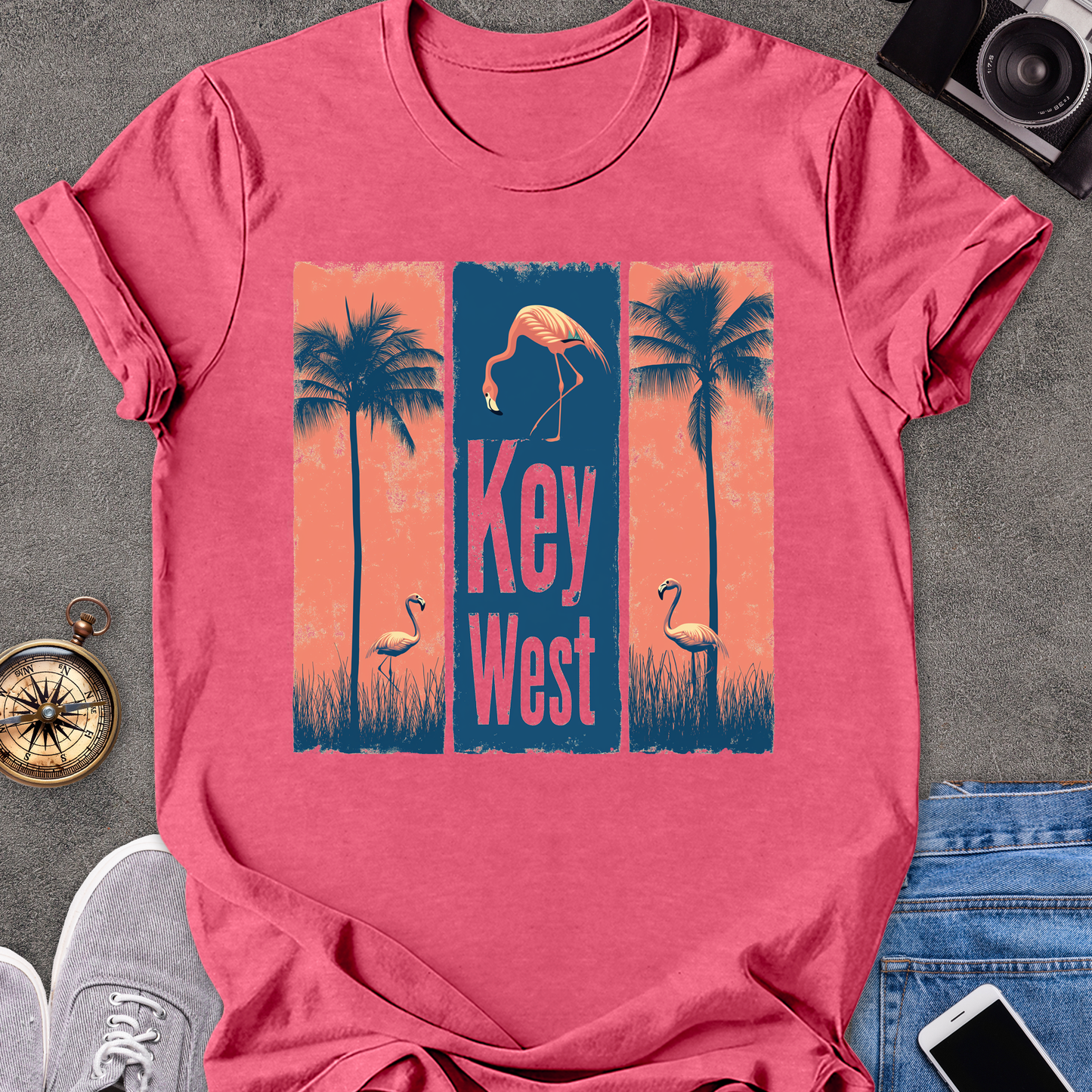 Key West| Unisex Softstyle T-Shirt | Florida Travel Tee