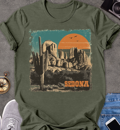 Sedona | Unisex Softstyle T-Shirt | Arizonia Travel Tee
