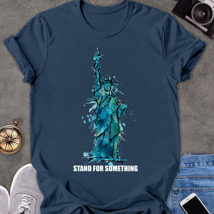 Stand For Something | Unisex Softstyle T-Shirt | USA Travel Tee