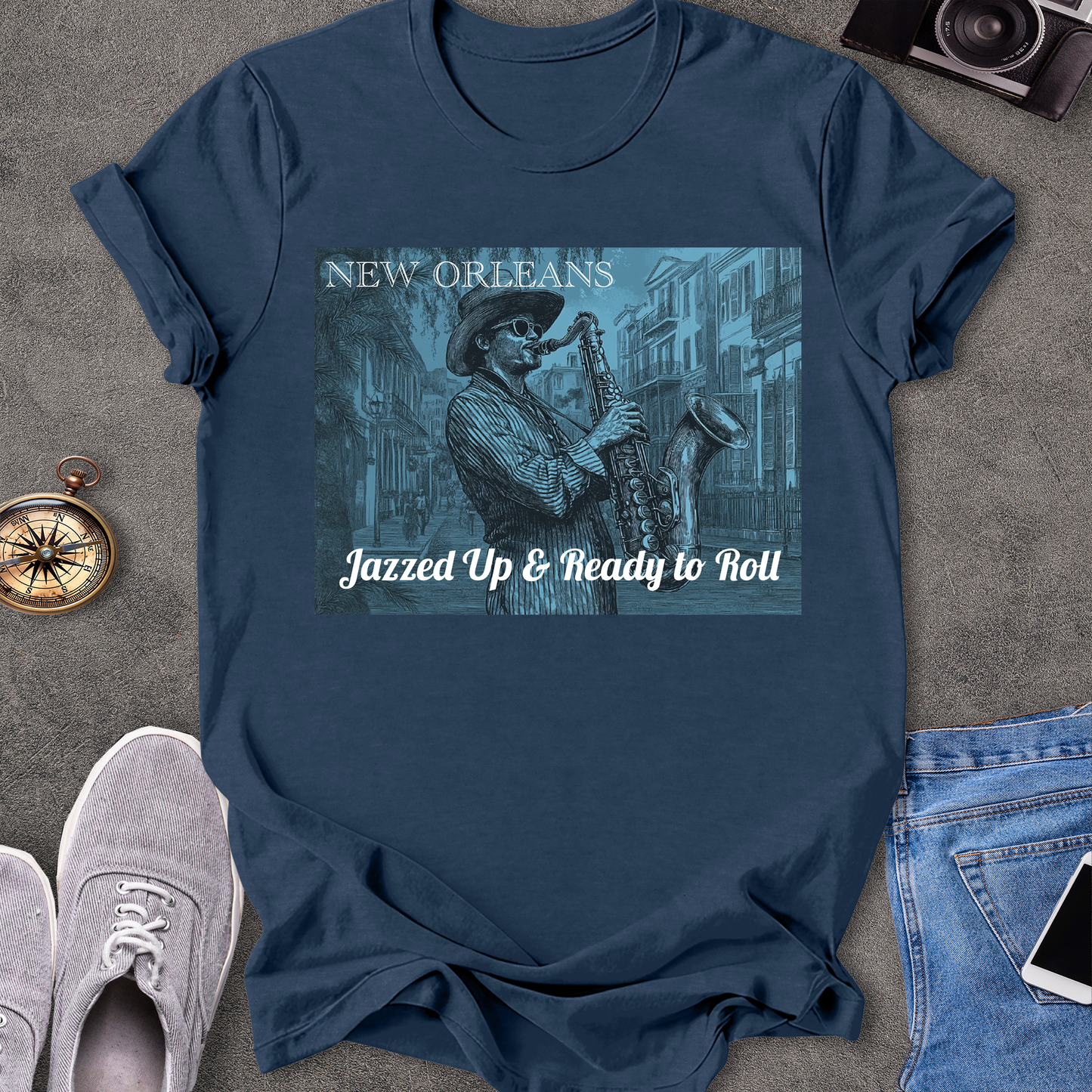 New Orleans - Jazzed Up & Ready to Roll T-Shirt