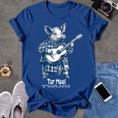 Tar Heel Twang | Unisex Softstyle T-Shirt | Fun and Casual Music Lover Tee