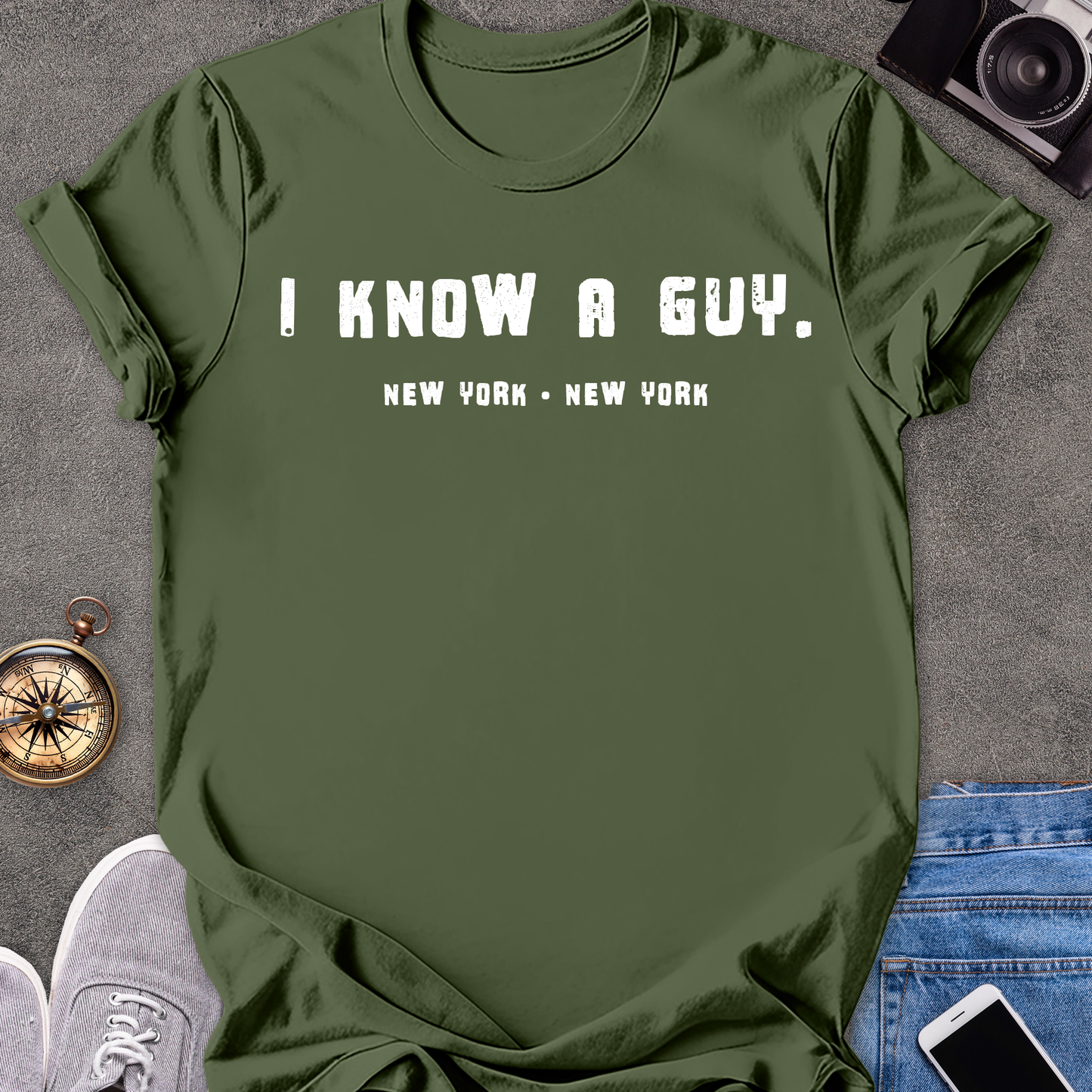 I Know a Guy - New York, New York | Unisex Softstyle T-Shirt | New York Travel Tee