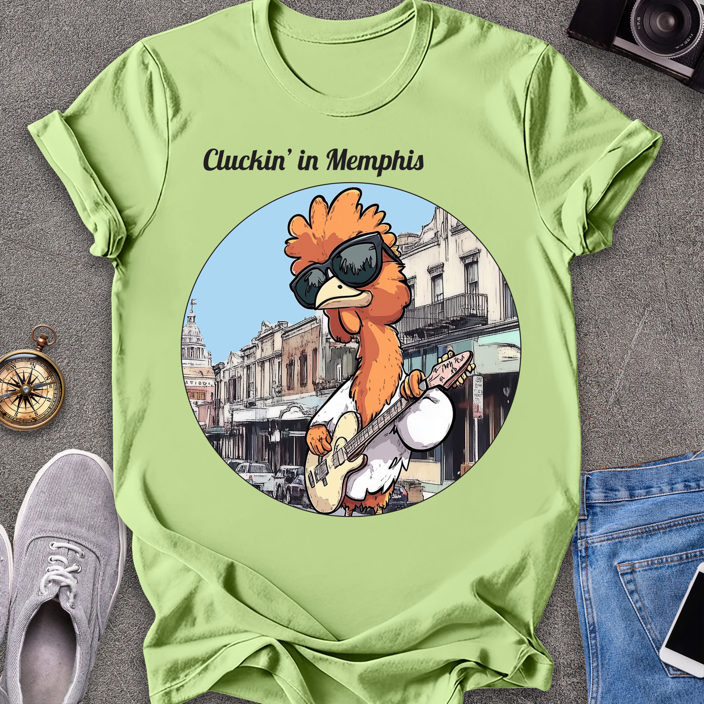 Cluckin' In Memphis - Tennessee T-Shirt