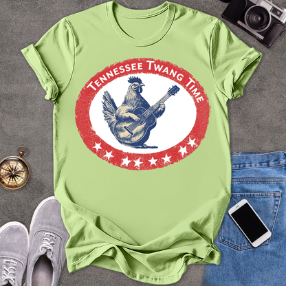 Tennessee Twang Time | Unisex Softstyle T-Shirt | Fun and Casual Music Lover Tee