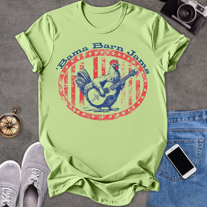 'Bama Barn Jams | Unisex Softstyle T-Shirt | Fun and Casual Music Lover Tee