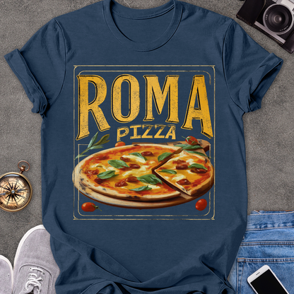 Roma Pizza | Softstyle T-Shirt | Italy Travel Tee