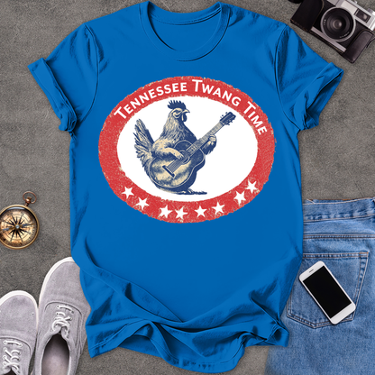 Tennessee Twang Time | Unisex Softstyle T-Shirt | Fun and Casual Music Lover Tee