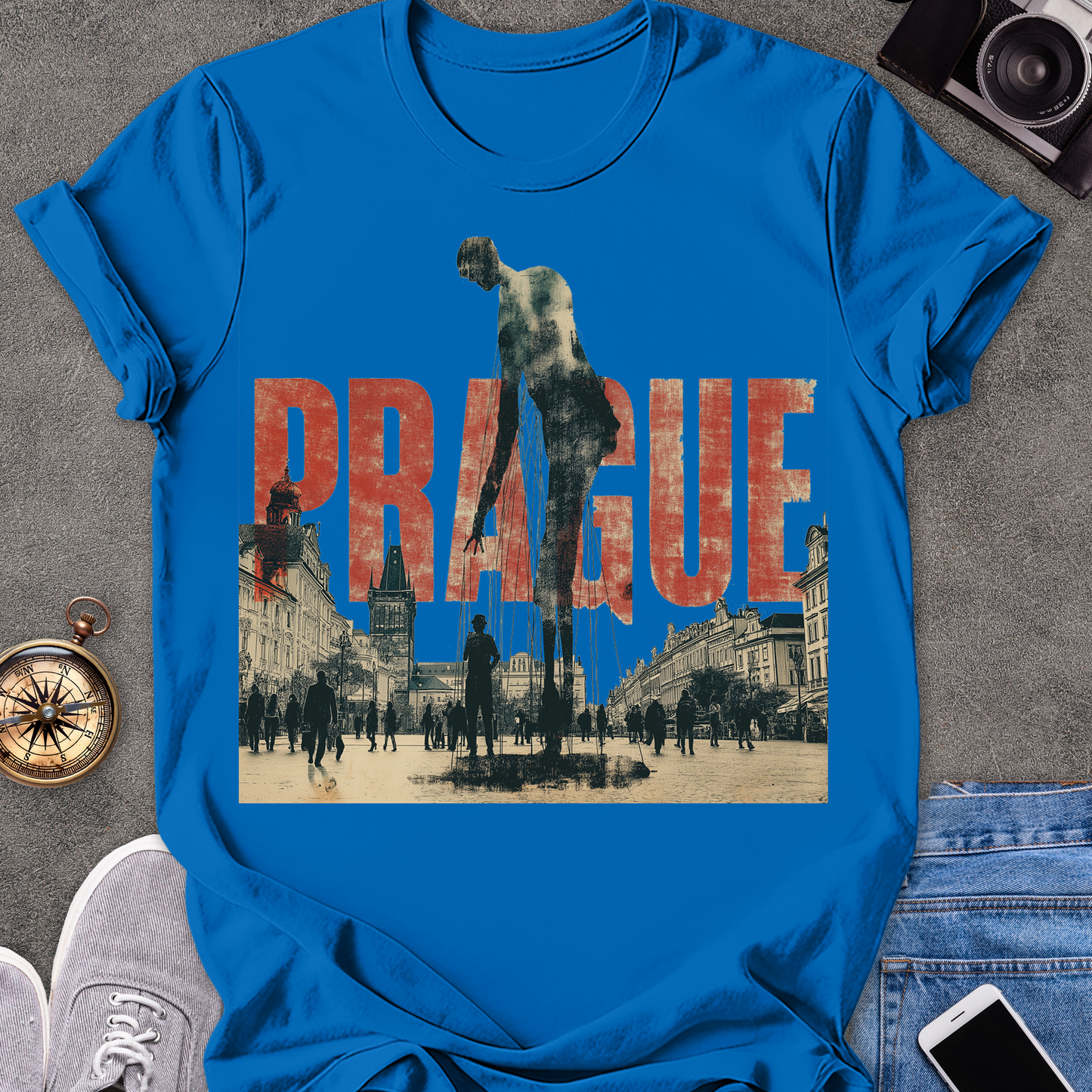 Prague | Unisex Softstyle T-Shirt | Czech Republic Travel Tee