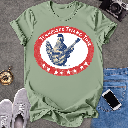 Tennessee Twang Time | Unisex Softstyle T-Shirt | Fun and Casual Music Lover Tee