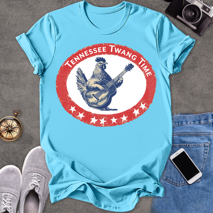 Tennessee Twang Time | Unisex Softstyle T-Shirt | Fun and Casual Music Lover Tee
