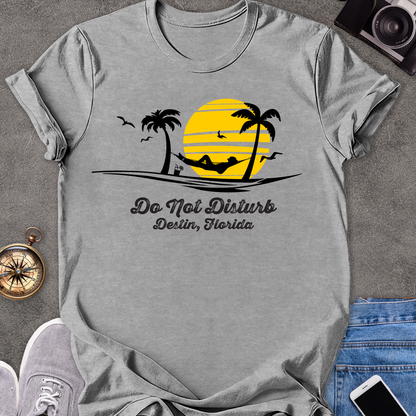 Do Not Disturb - Destin, Florida | Unisex Softstyle T-Shirt | Beach Lover Tee