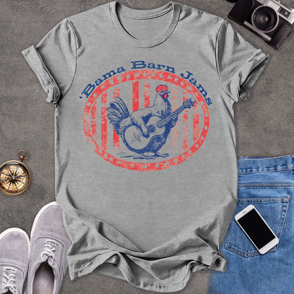'Bama Barn Jams | Unisex Softstyle T-Shirt | Fun and Casual Music Lover Tee