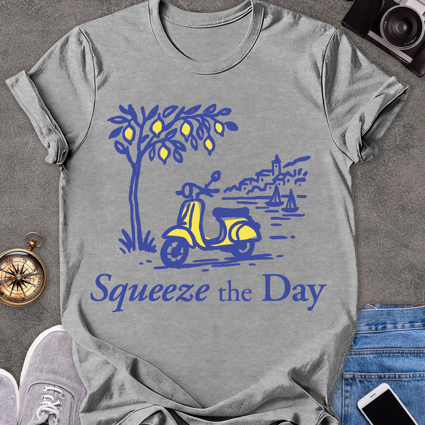Squeeze the Day | Softstyle T-Shirt | Italy Travel Tee