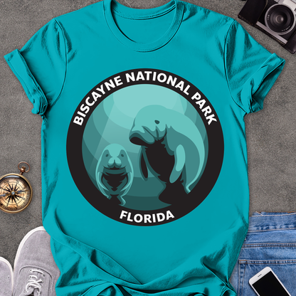 Biscayne National Park, Florida | Unisex Softstyle T-Shirt | Manatee Tee