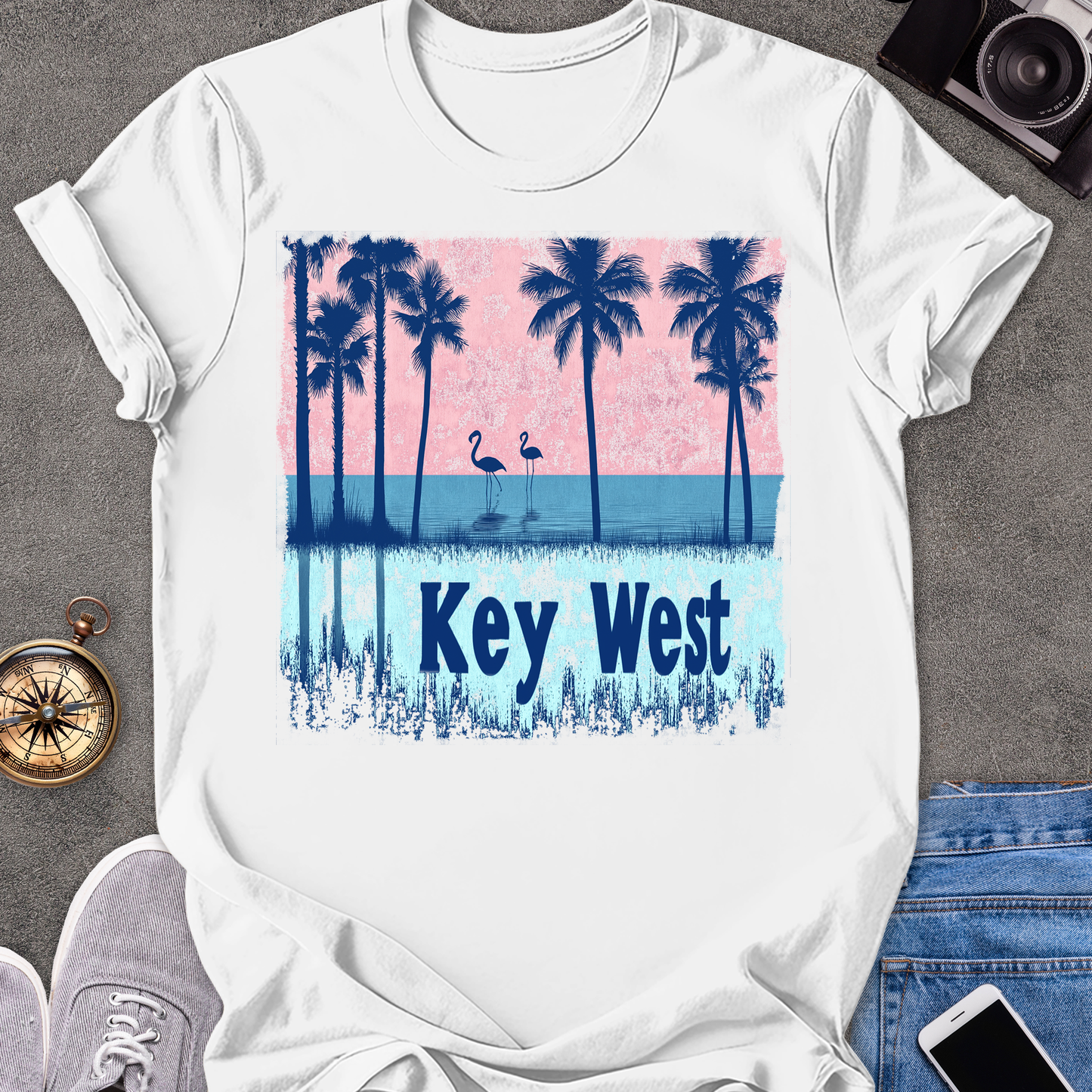 Key West| Unisex Softstyle T-Shirt | Florida Travel Tee
