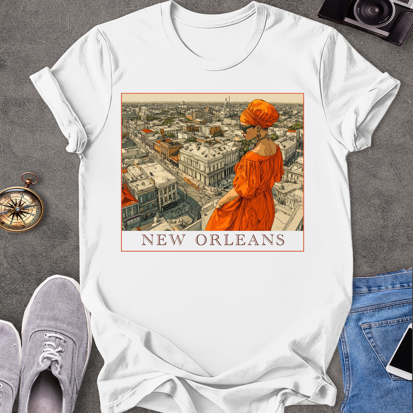 New Orleans - Mystery Lady T-Shirt