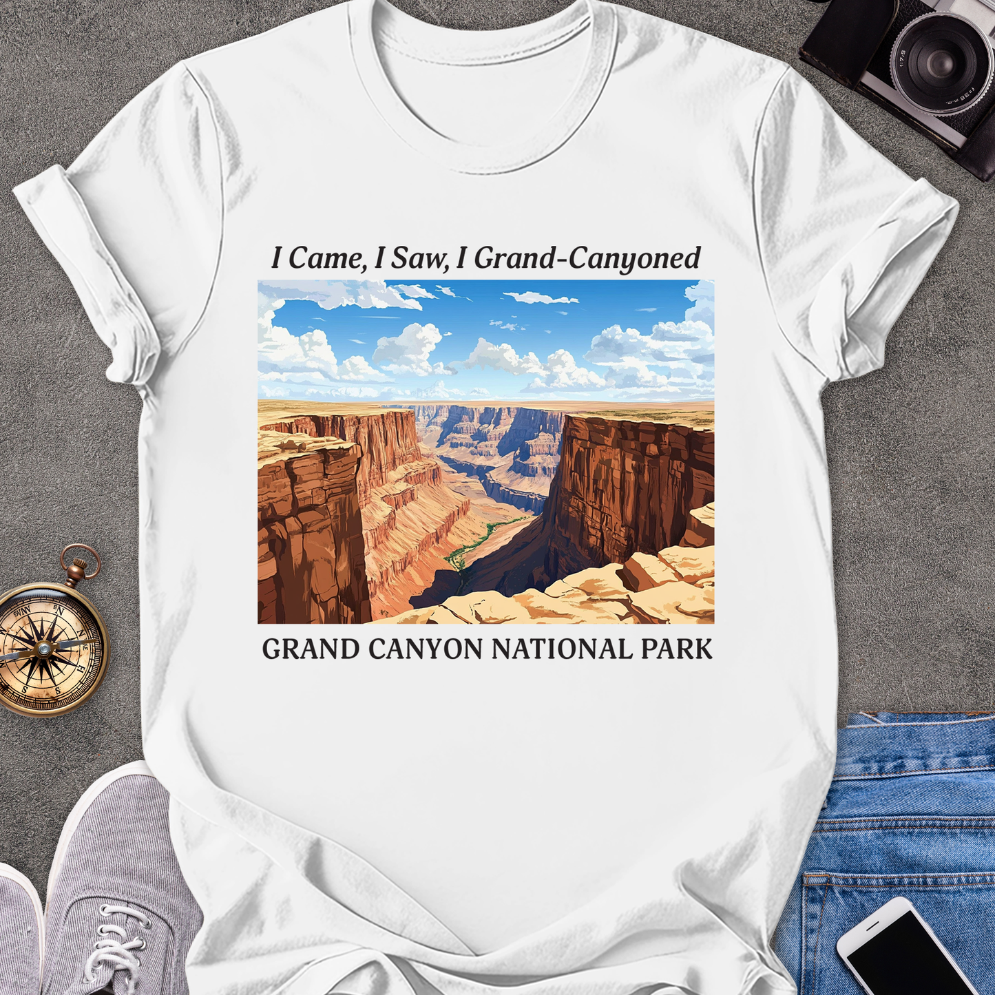 I Came, I Saw, I Grand-Cayoned | Unisex Softstyle T-Shirt | Grand Cayon National Park Tee