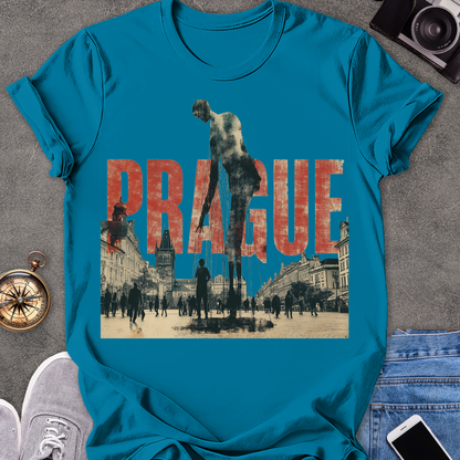 Prague | Unisex Softstyle T-Shirt | Czech Republic Travel Tee