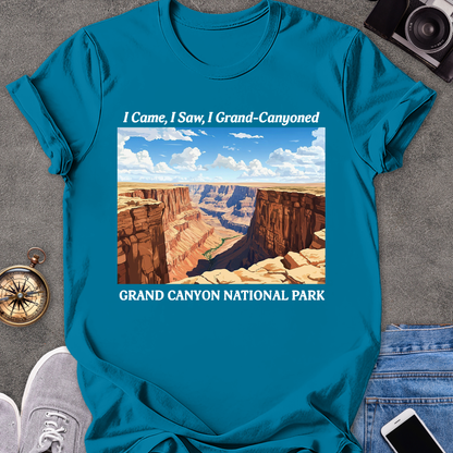 I Came, I Saw, I Grand-Cayoned | Unisex Softstyle T-Shirt | Grand Cayon National Park Tee