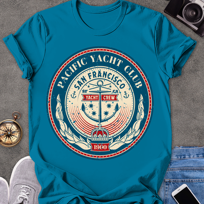 Pacific Yacht Club | Unisex Softstyle T-Shirt | San Francisco Travel Tee