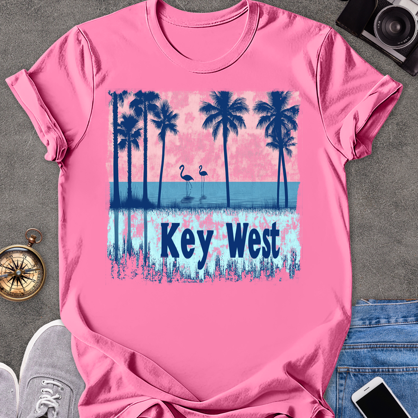Key West| Unisex Softstyle T-Shirt | Florida Travel Tee