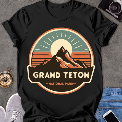 Grand Teton National Park| Unisex Softstyle T-Shirt | Adventure Travel Tee