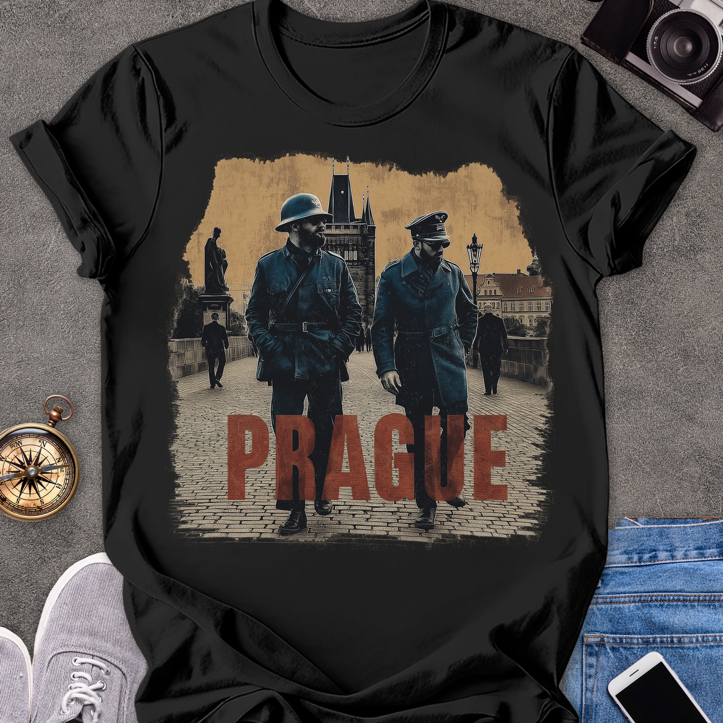Prague | Softstyle T-Shirt | Czech Republic Travel Tee