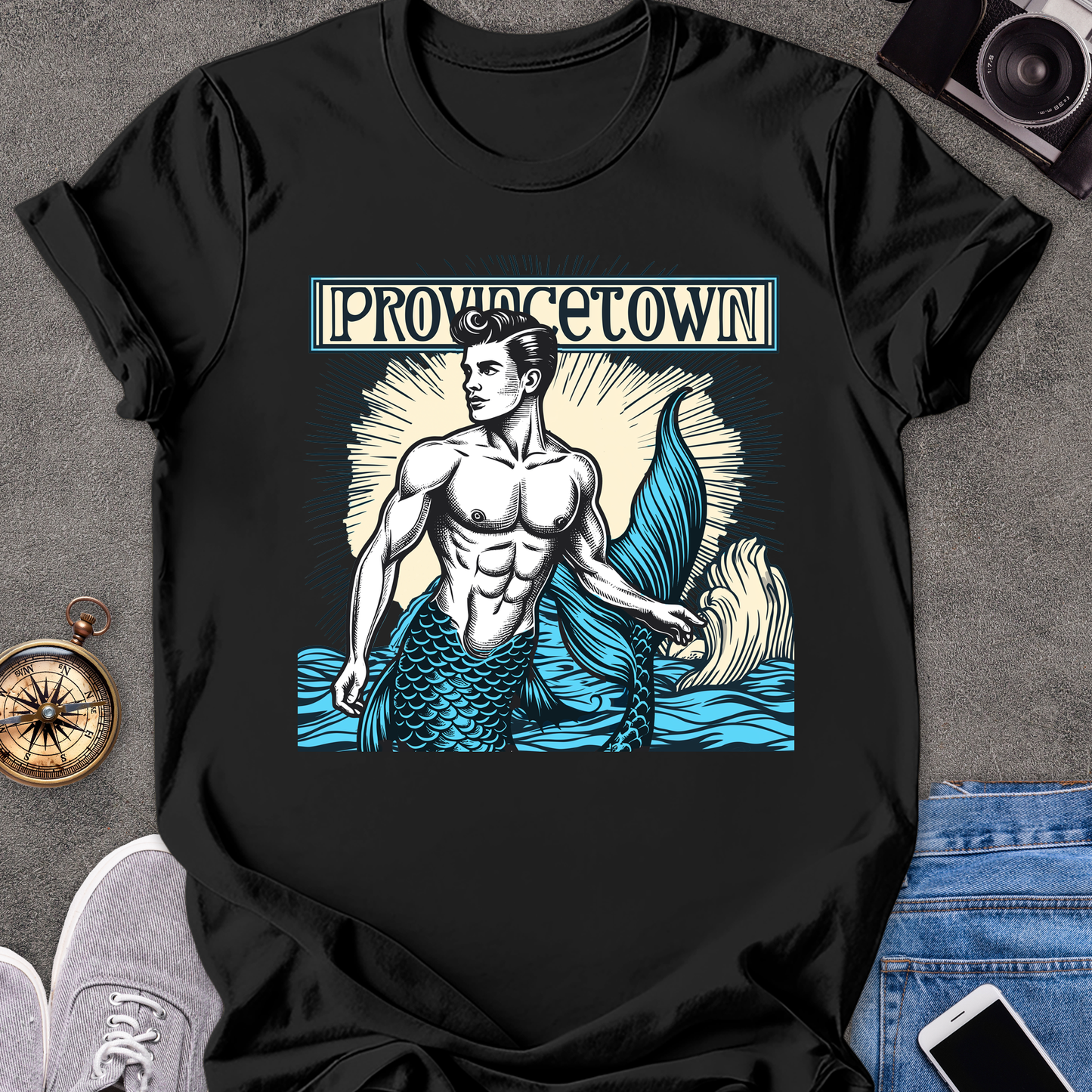 Provincetown| Unisex Softstyle T-Shirt | Cape Cod Travel Tee