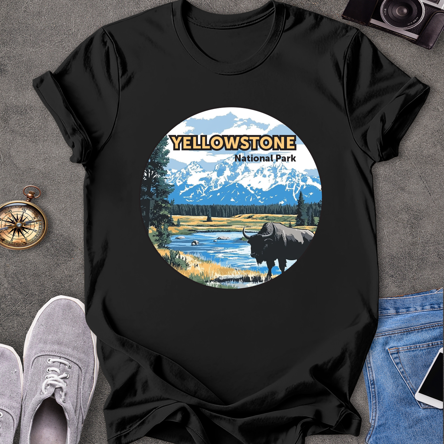 Yellowstone National Park, Wyoming T-Shirt