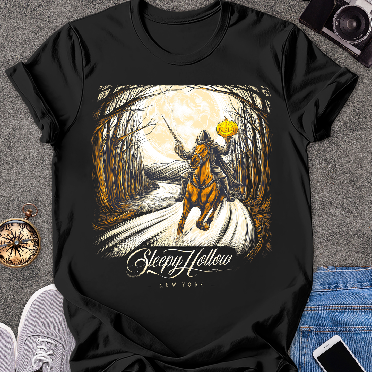 Sleepy Hollow, New York | Softstyle T-Shirt | New York Travel Tee