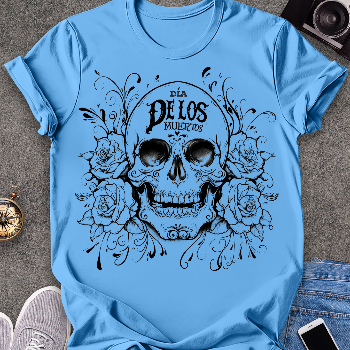 Día de los Muertos (Day of the Dead) T-Shirt | Mexico Travel Tee