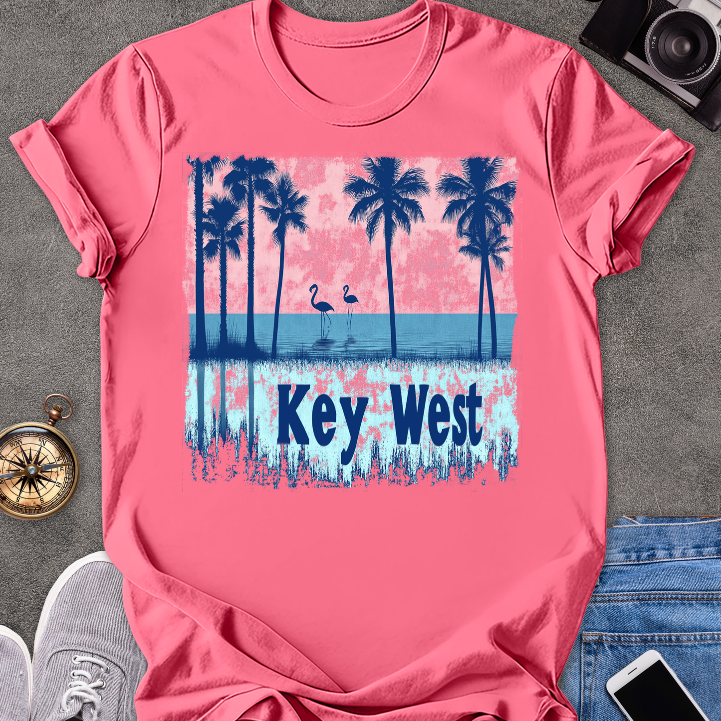 Key West| Unisex Softstyle T-Shirt | Florida Travel Tee