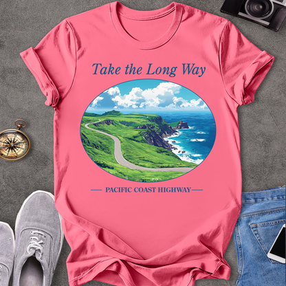 Take the Long Way, Pacific Coast Highway - T-Shirt