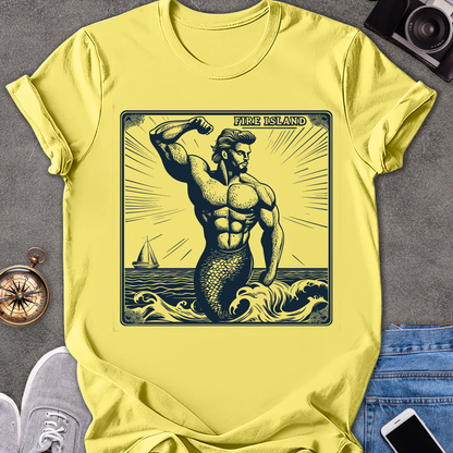 Fire Island| Unisex Softstyle T-Shirt | New York Travel Tee