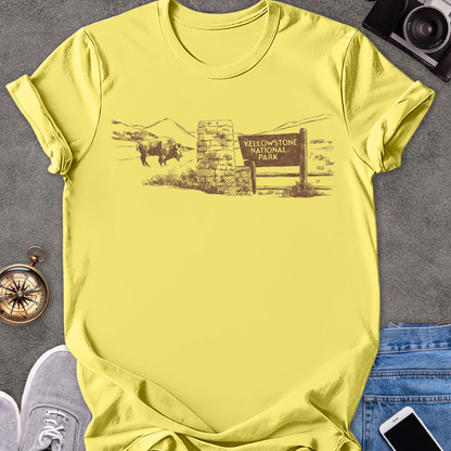 Yellowstone National Park | Unisex Softstyle T-Shirt | Adventure Lover Tee