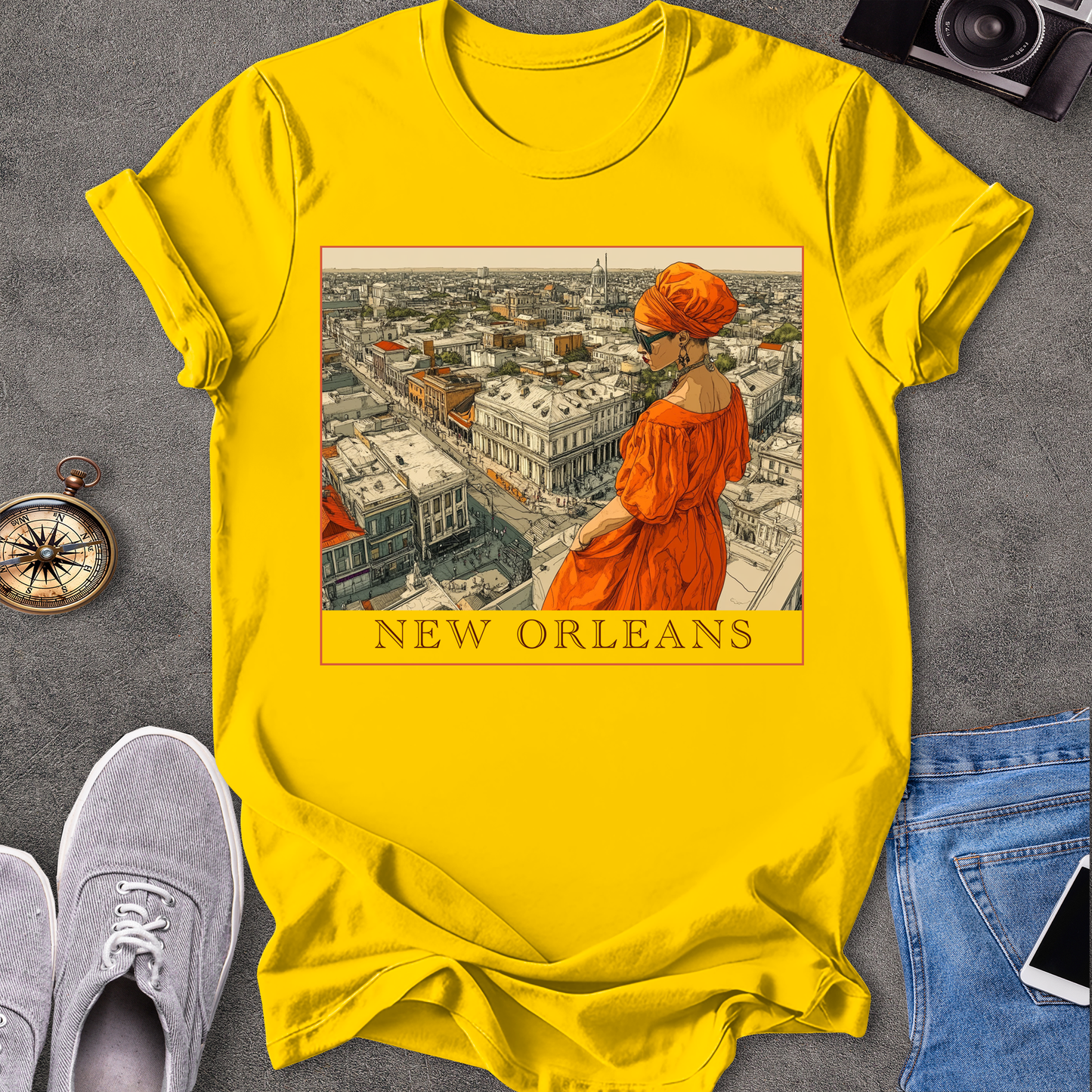 New Orleans - Mystery Lady T-Shirt