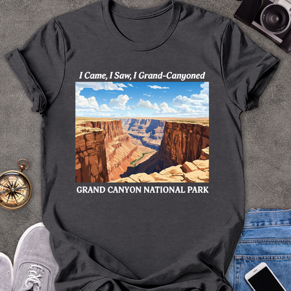 I Came, I Saw, I Grand-Cayoned | Unisex Softstyle T-Shirt | Grand Cayon National Park Tee