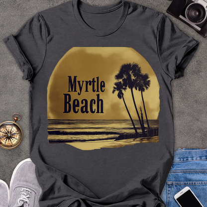 Myrtle Beach| Unisex Softstyle T-Shirt | South Carolina Travel Tee