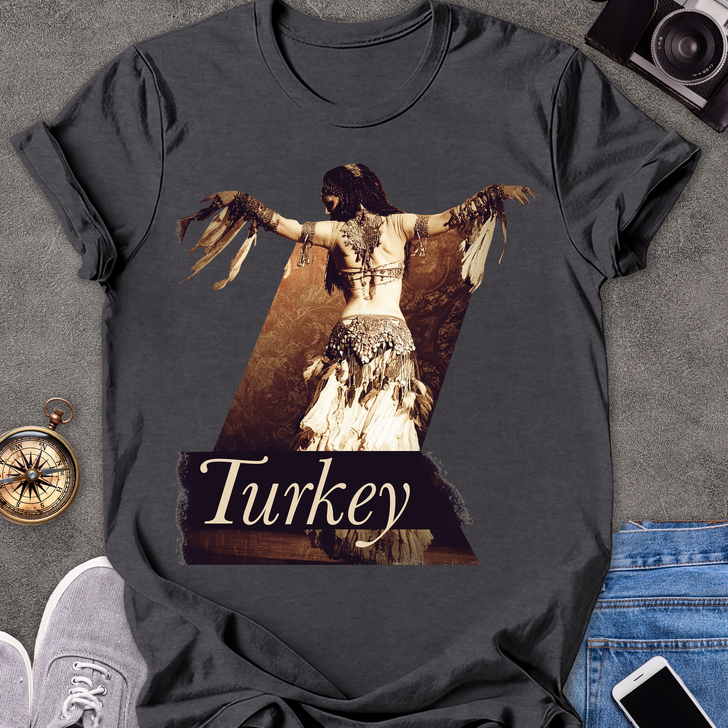 Turkey | Softstyle T-Shirt | Turkey Belly Dancer Travel Tee