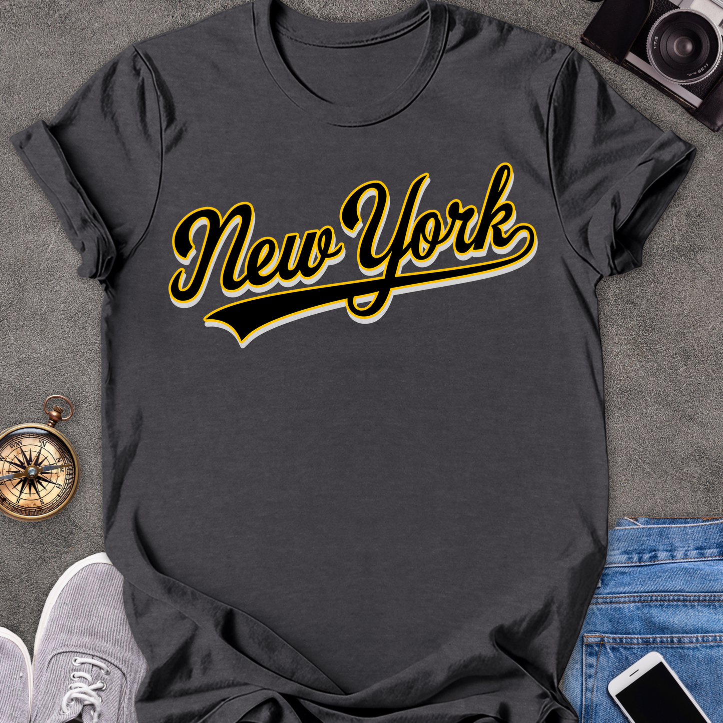 New York | Unisex Softstyle T-Shirt | Travel Tee