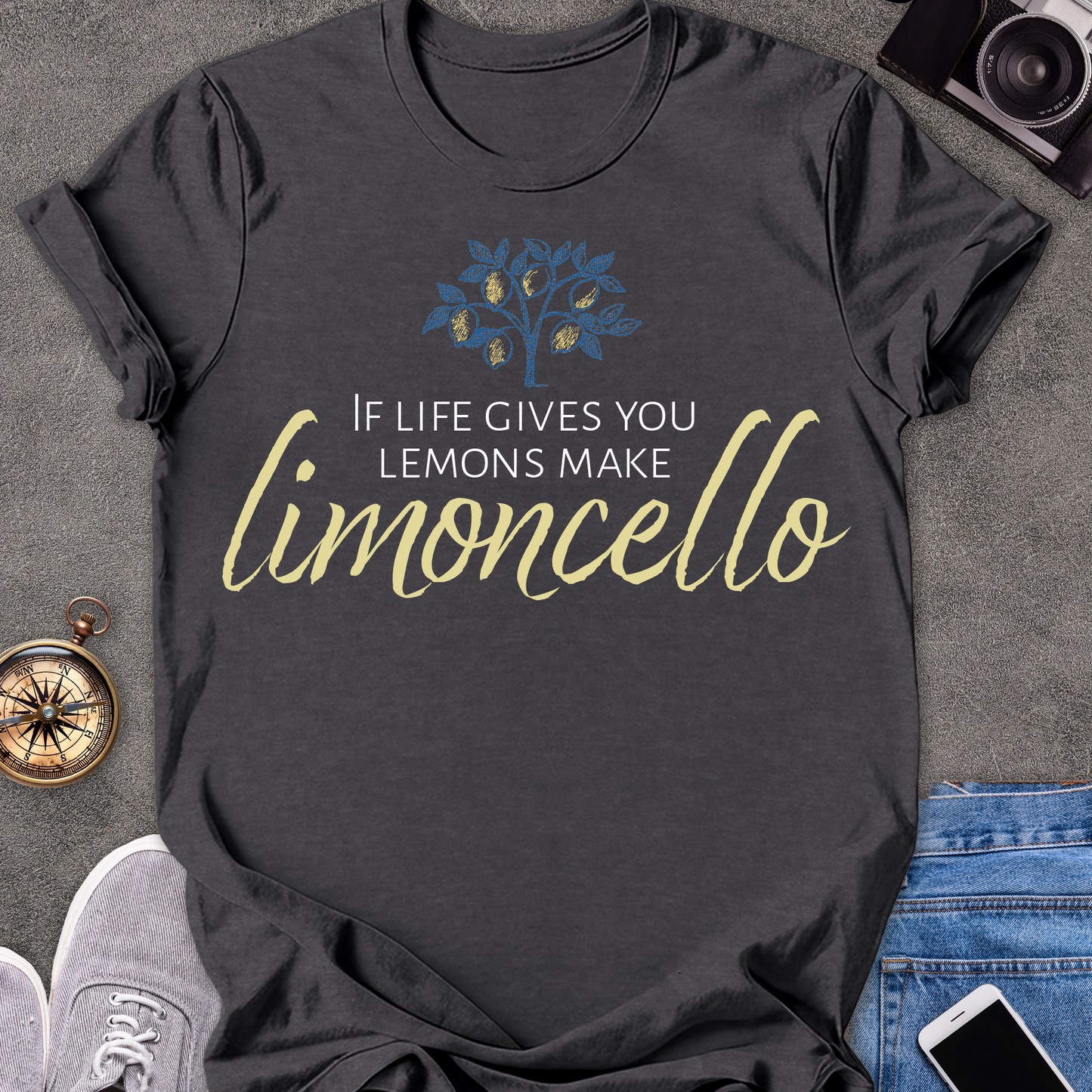 If Life Gives You Lemons Make Limoncello | Softstyle T-Shirt | Italy Travel Tee