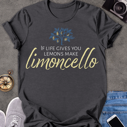 If Life Gives You Lemons Make Limoncello | Softstyle T-Shirt | Italy Travel Tee