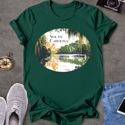 South Carolina - Moss in the Trees T-Shirt