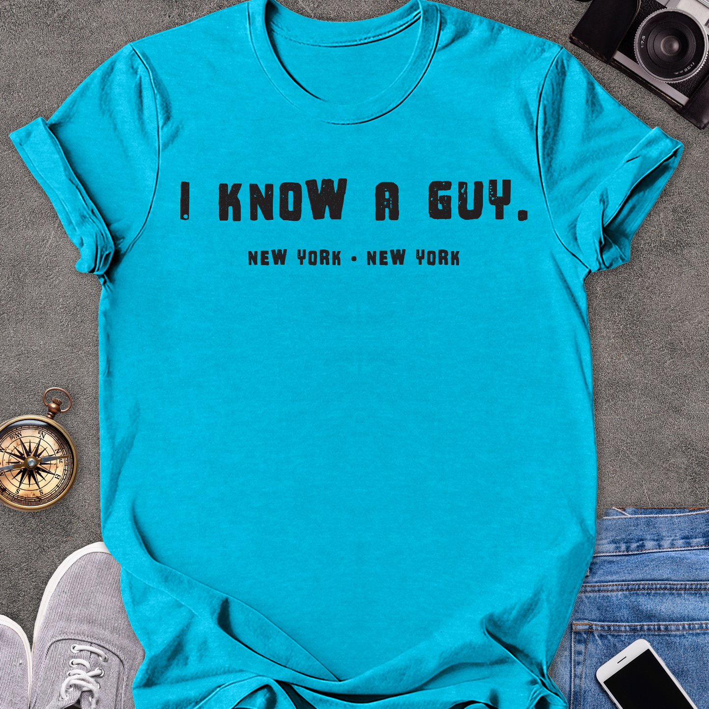 I Know a Guy - New York, New York | Unisex Softstyle T-Shirt | New York Travel Tee