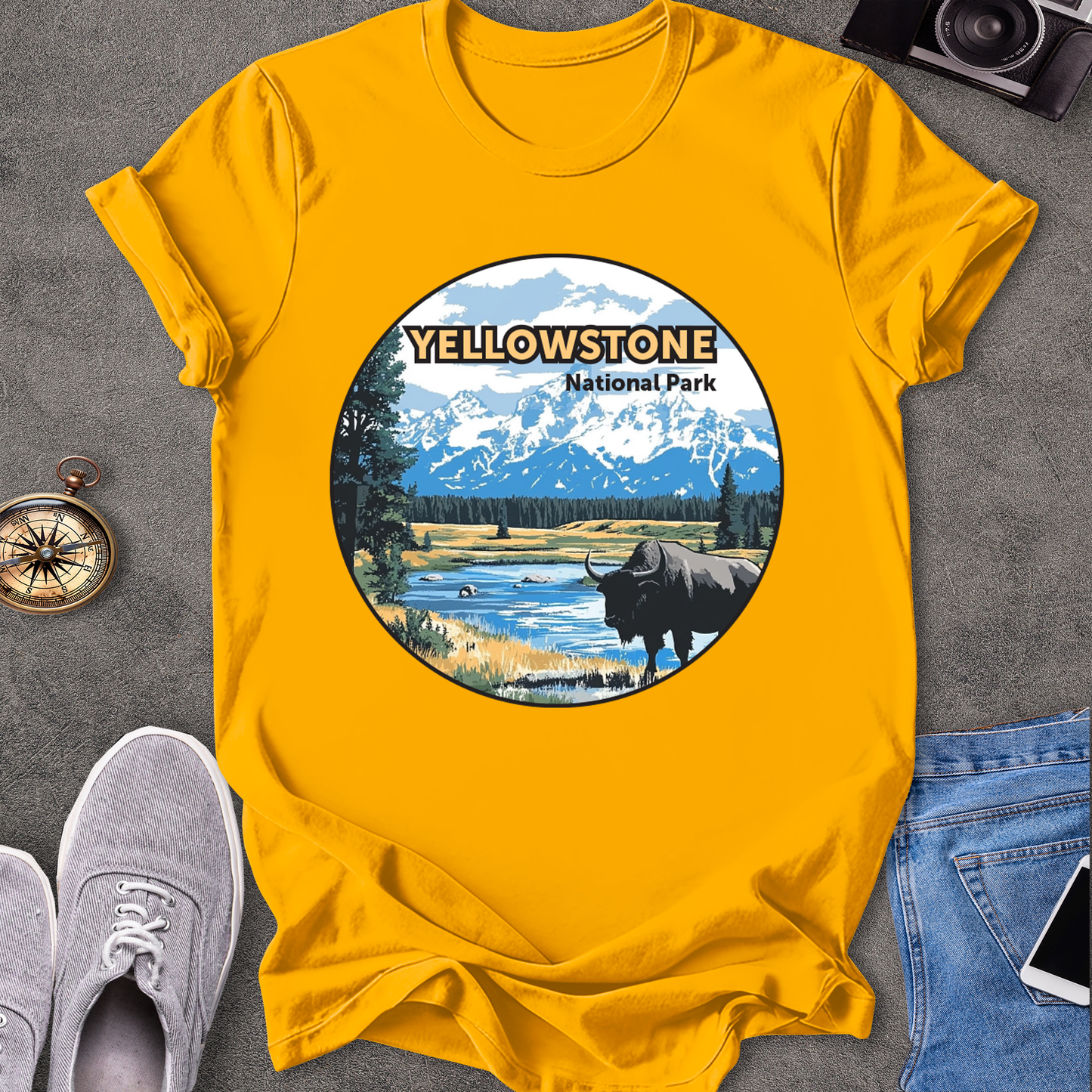 Yellowstone National Park, Wyoming T-Shirt