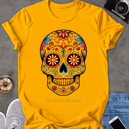 Día de los Muertos (Day of the Dead)| Unisex Softstyle T-Shirt | Mexican Sugar Skull tee