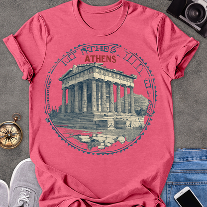 Athens | Unisex Softstyle T-Shirt | Greek Travel Tee