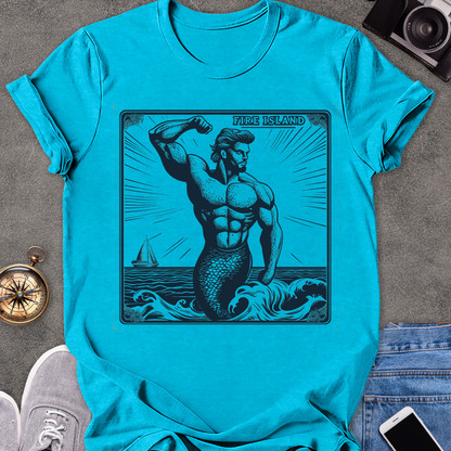 Fire Island| Unisex Softstyle T-Shirt | New York Travel Tee